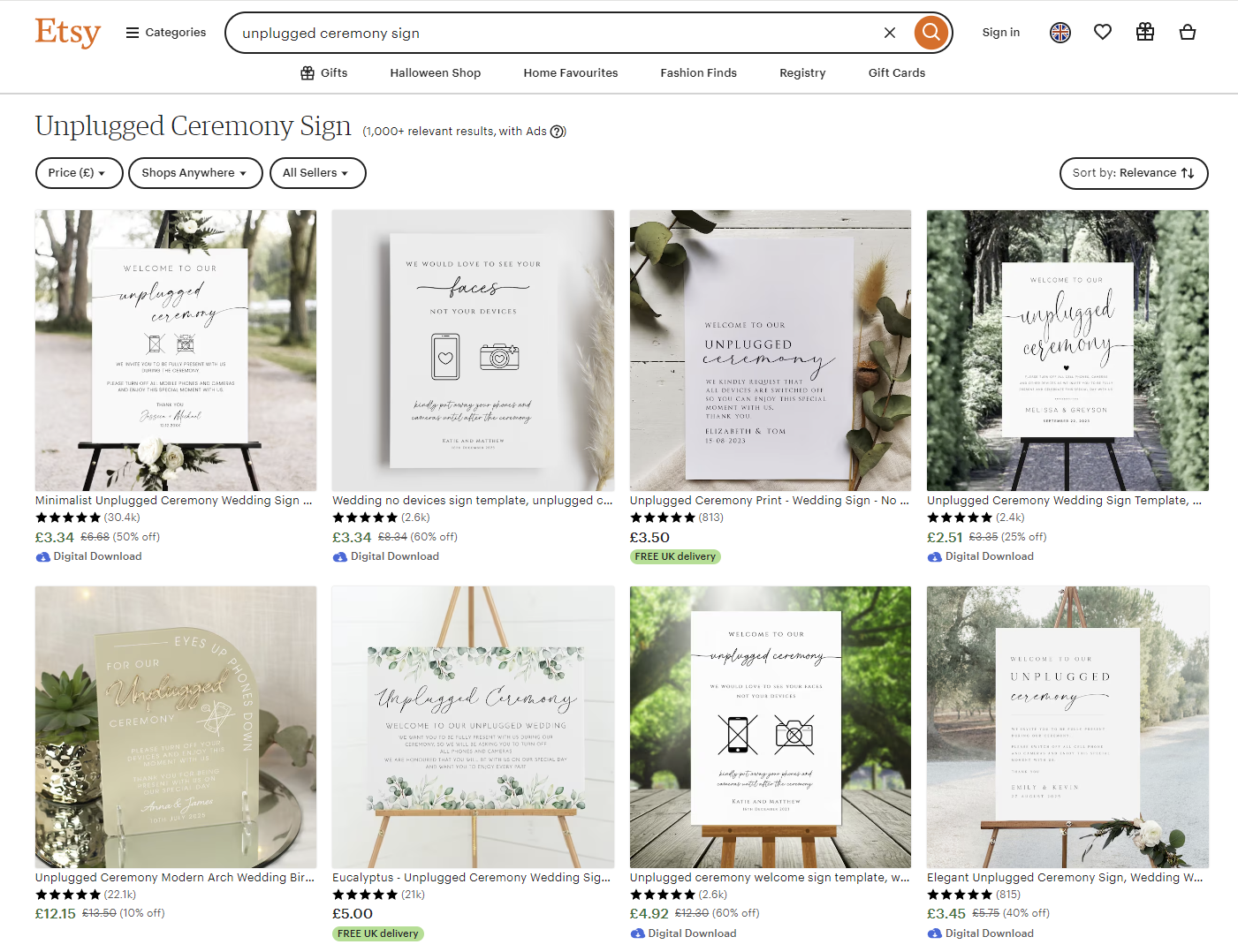 What is an unplugged wedding: 5 Reasons to have it unplugged ceremony sign
