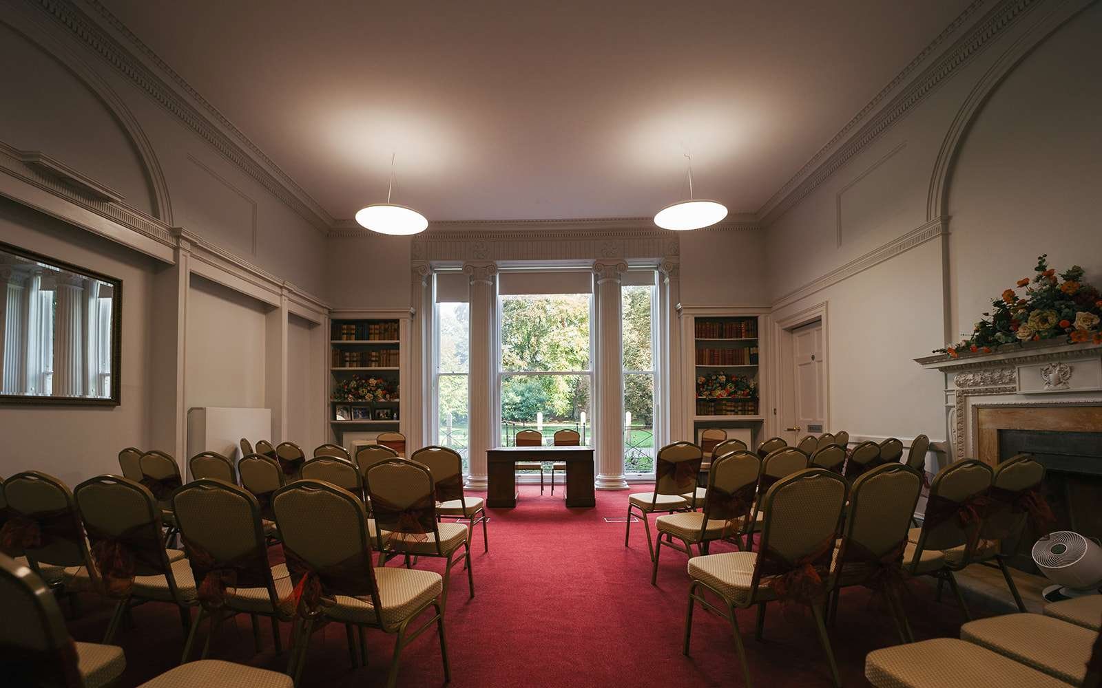 Salisbury wedding videographer - libraty room