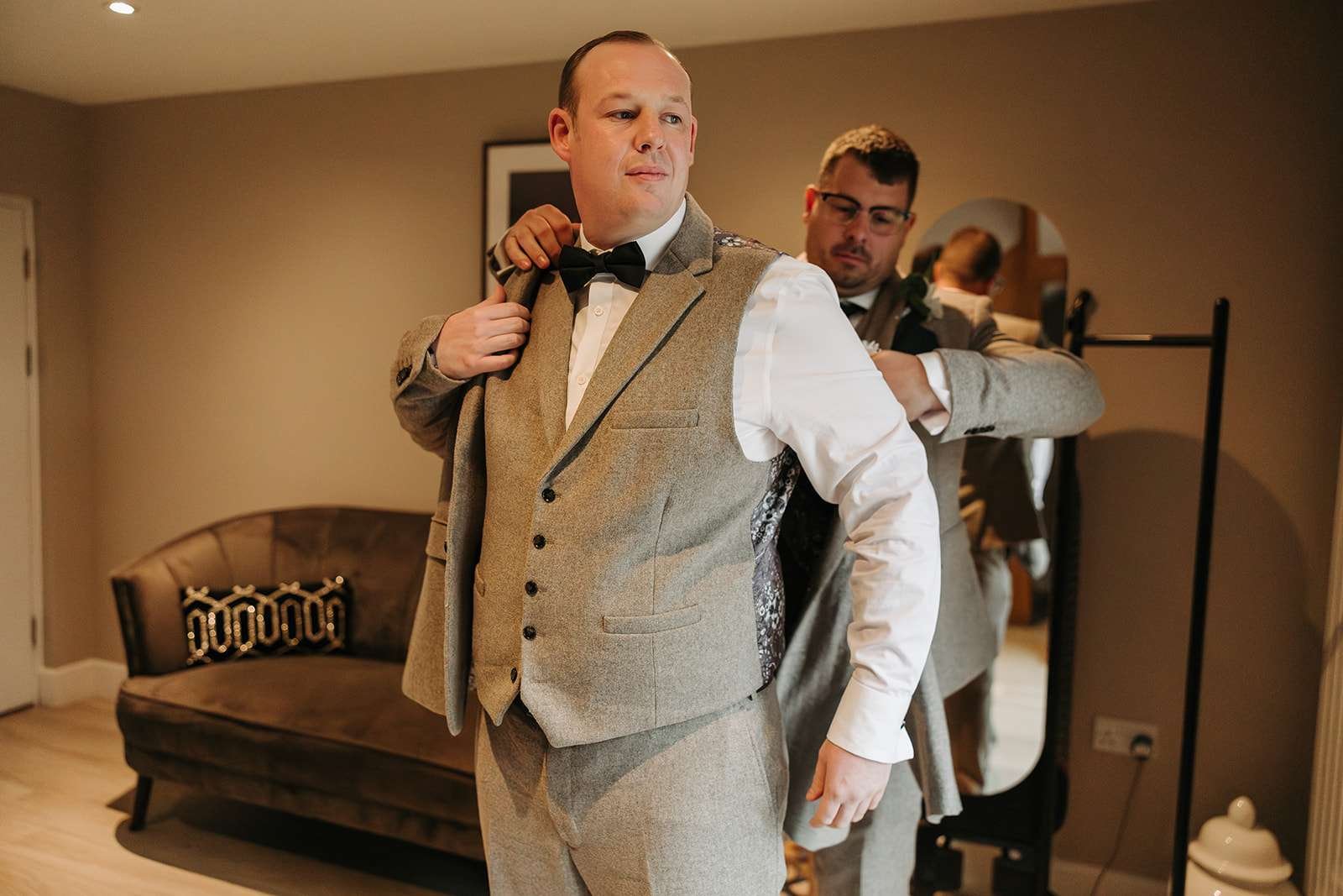 bassmead manor barns wedding photographer 12