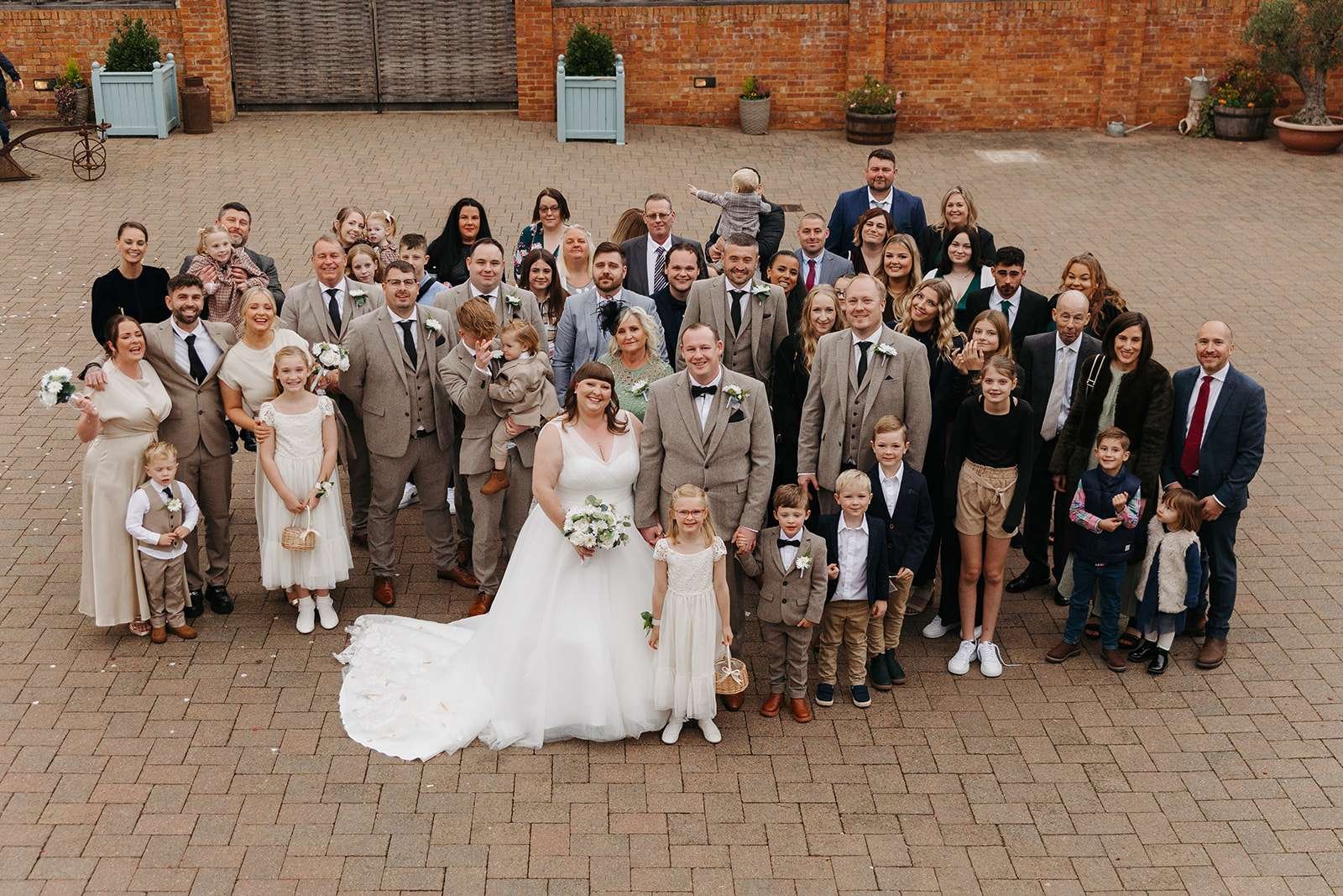bassmead manor barns wedding photographer 40
