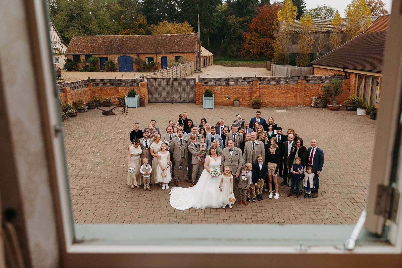 bassmead manor barns wedding photographer 41