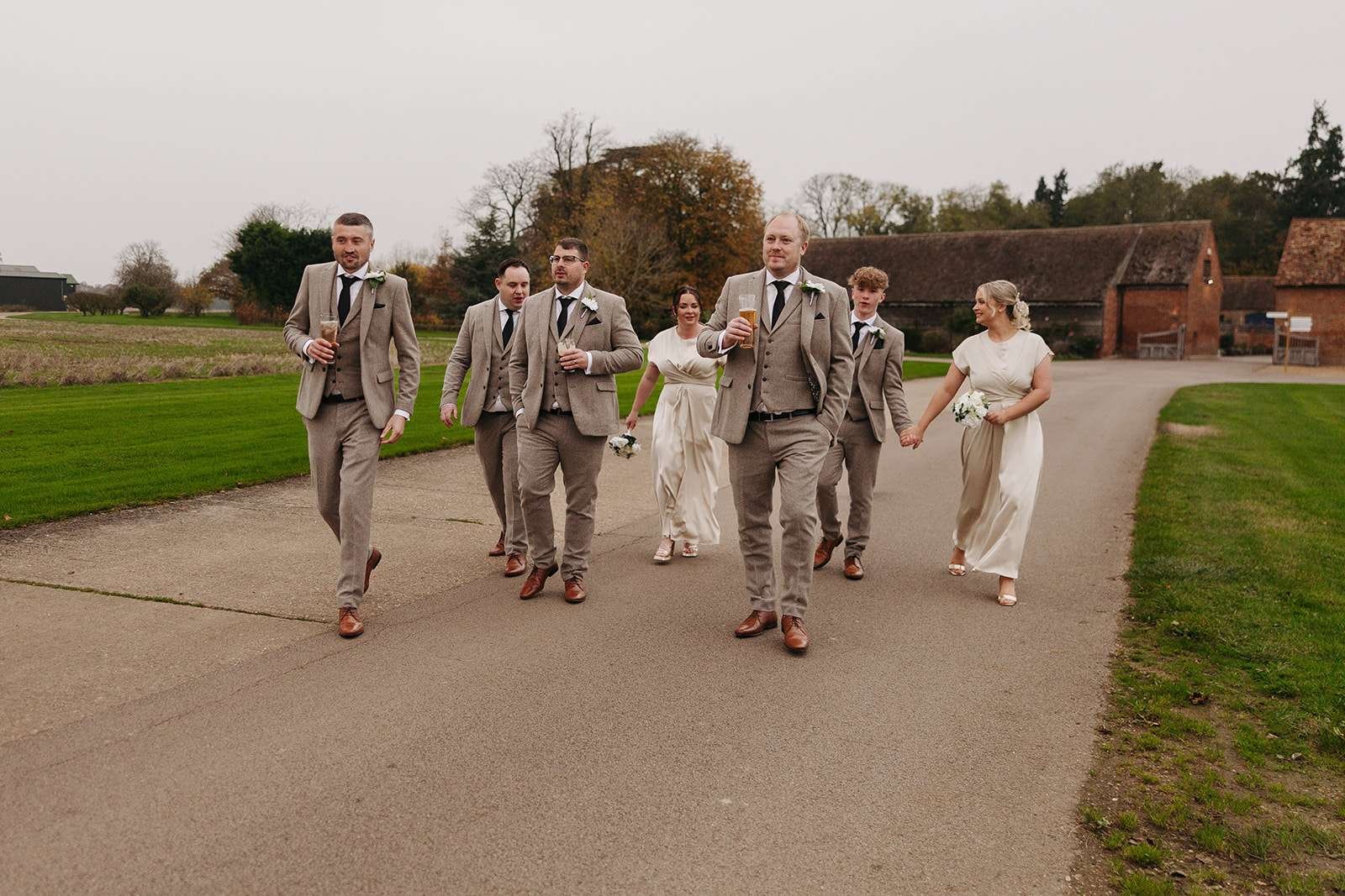 bassmead manor barns wedding photographer 46