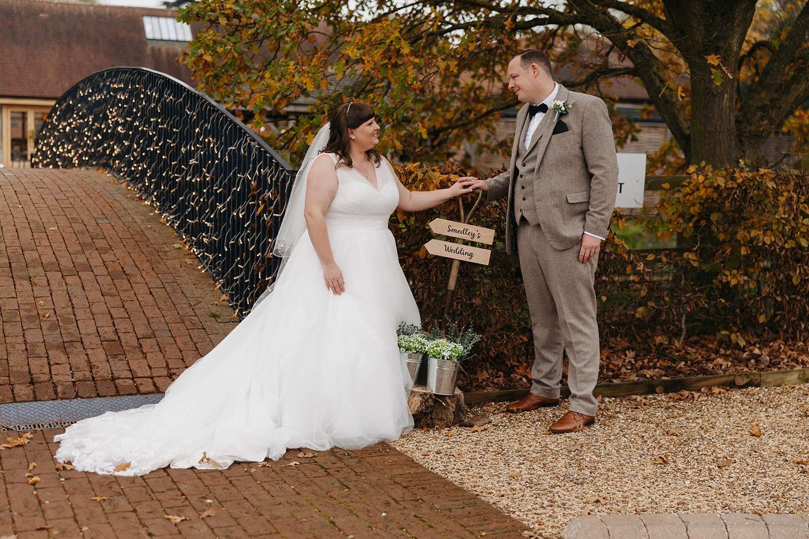 Bassmead Manor Barns Wedding garden