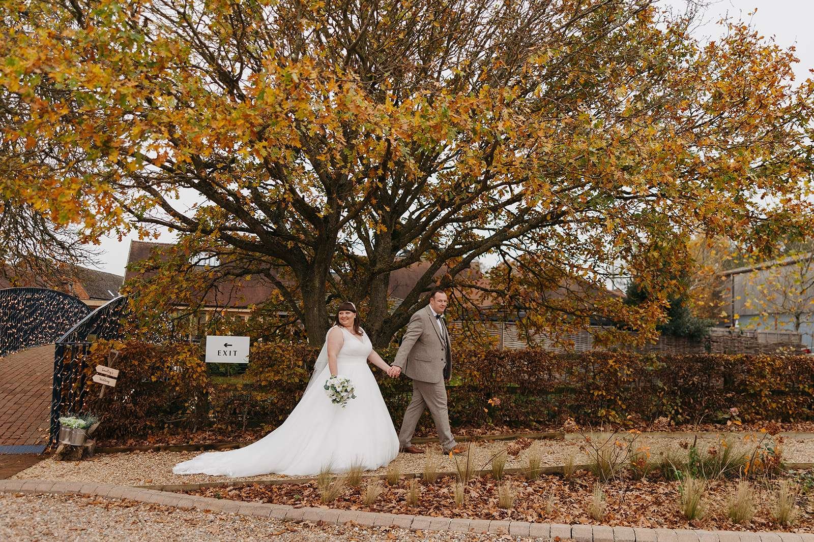 Bassmead Manor Barns Wedding garden