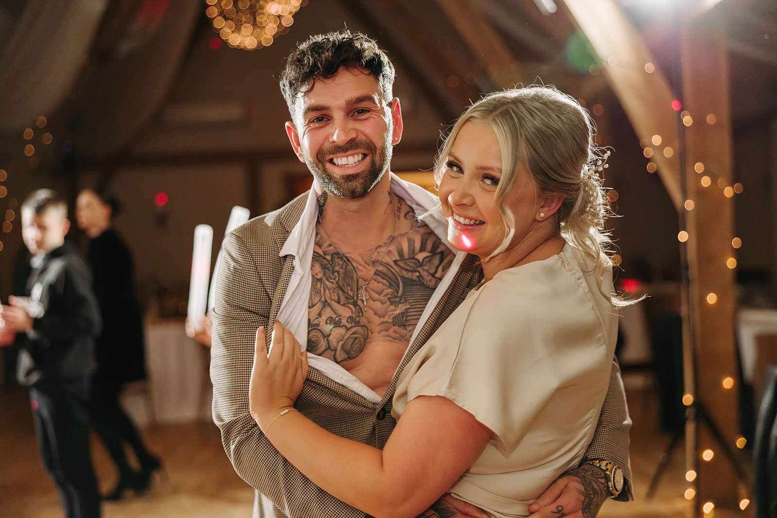 Bassmead Manor Barns Wedding - dance floor
