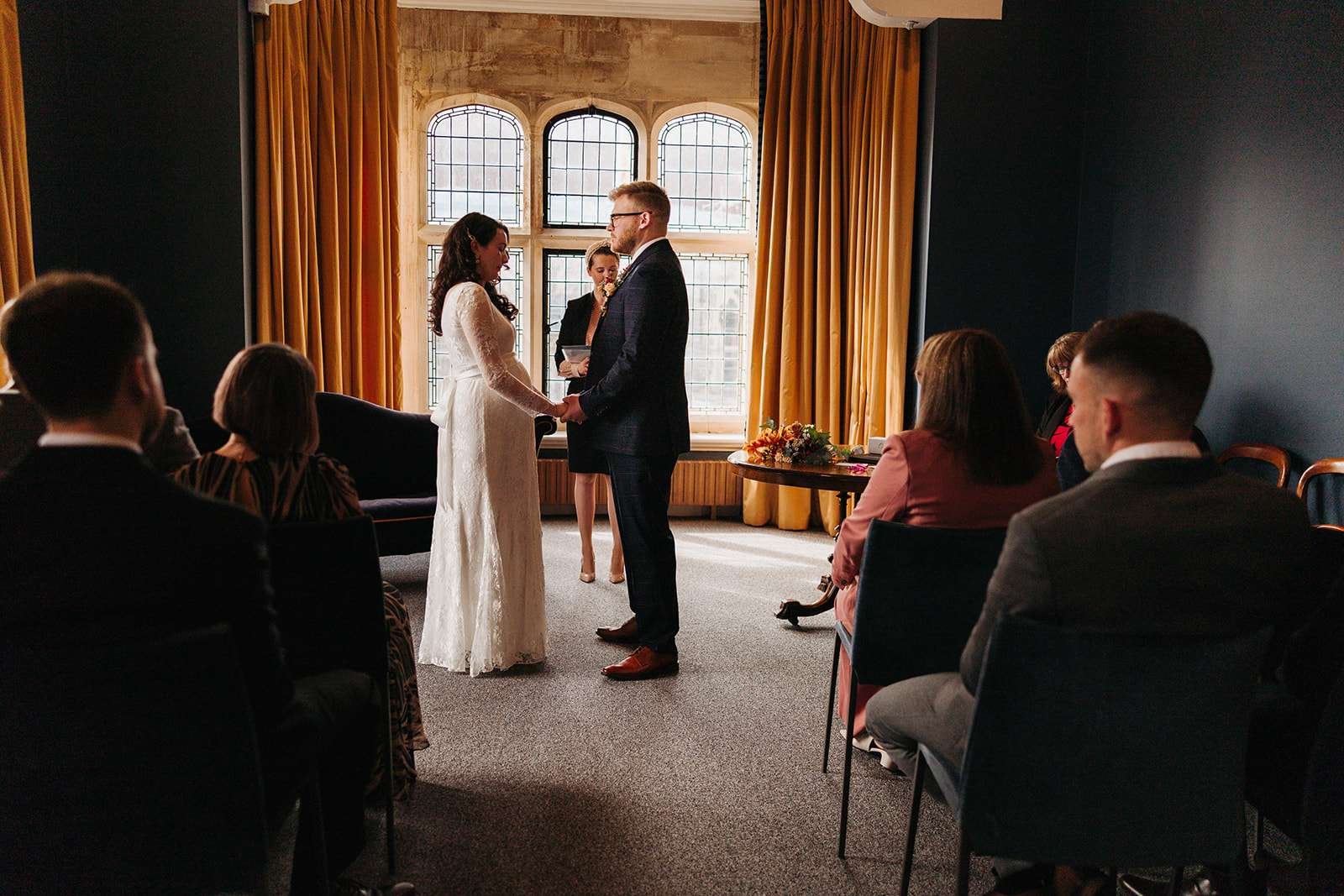 Wedding at Castle Room at Winchester Registry Office