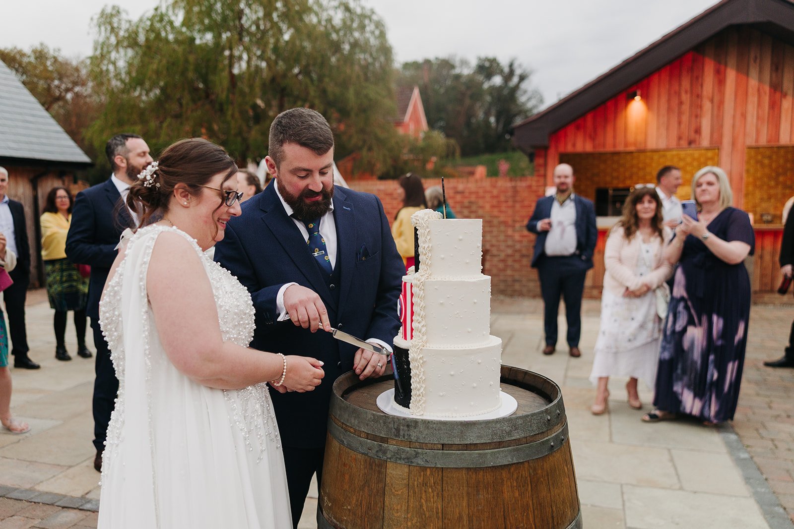 The Oak Barn Salisbury wedding photographer 33