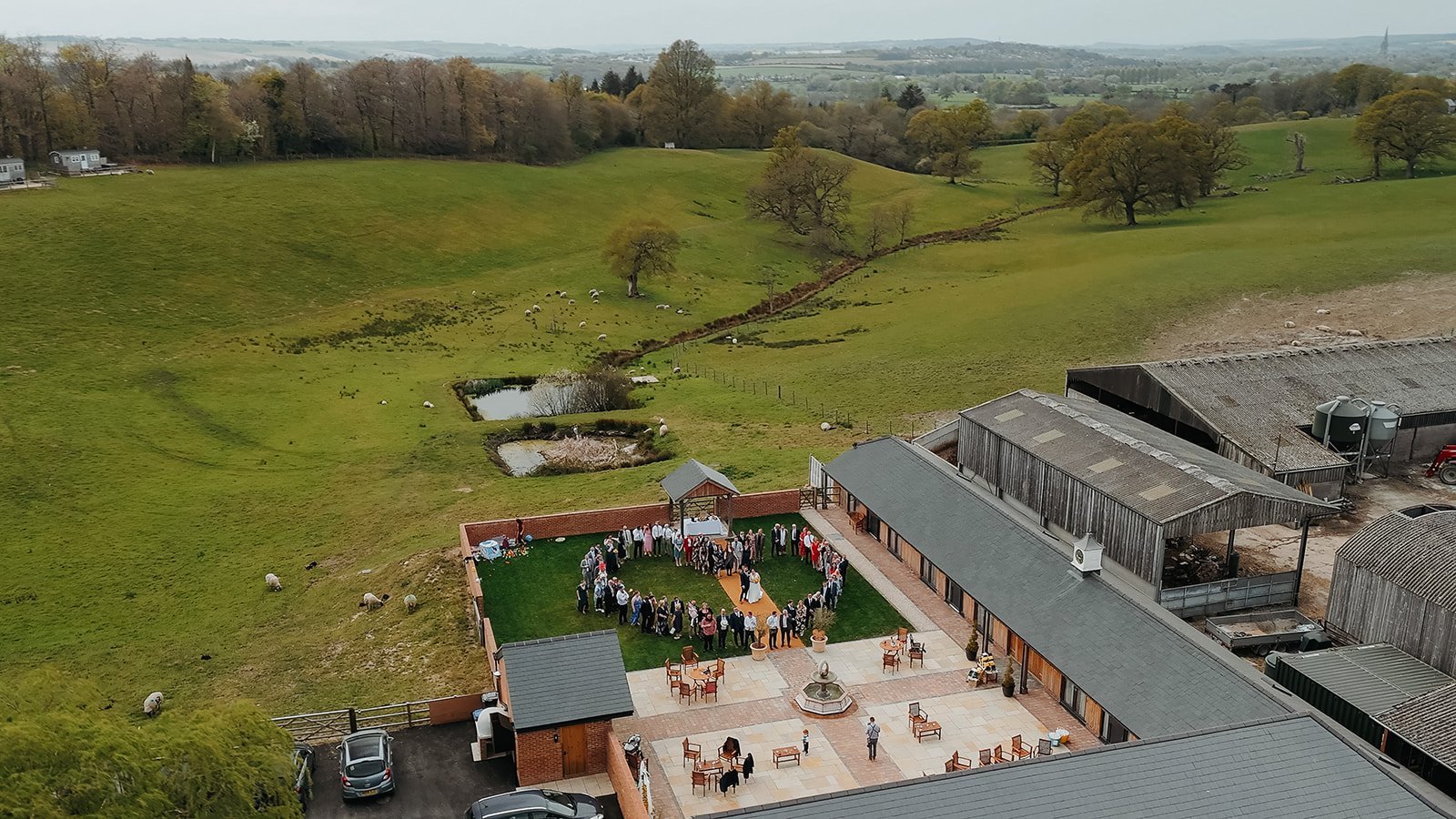 The Oak Barn Salisbury wedding photographer 81