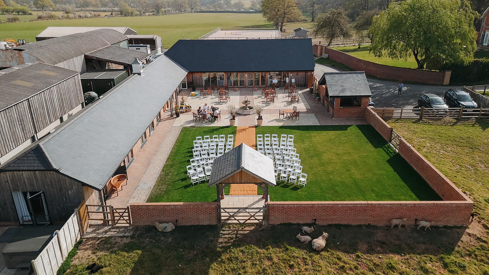 The Oak Barn Salisbury wedding photographer 83